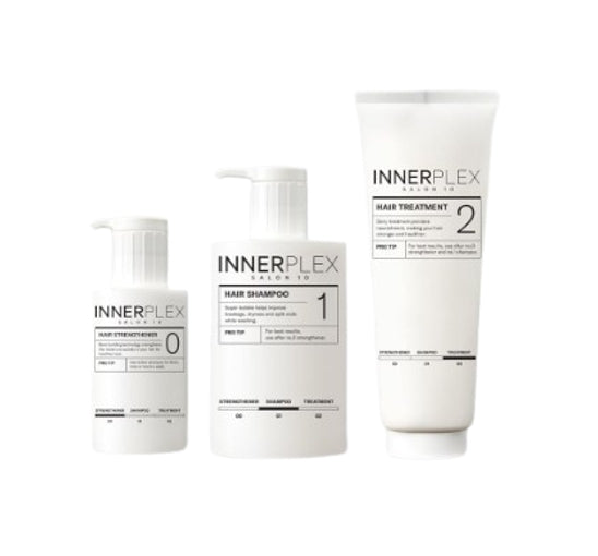 Mise-en-scene Innerplex Hair Strengthener 145g f + Shampoo 375g + Treatment 240g from Korea