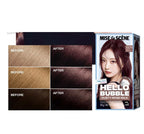 2 x Mise-en-scene New Hello Bubble Foam Hair Color (10DR Dusty Rose Milk) 100g from Korea