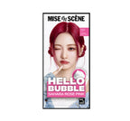 Mise-en-scene New Hello Bubble Foam Hair Color (7P Sahara Rose Pink) 100g from Korea