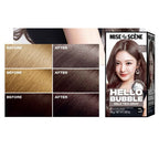 Mise-en-scene New Hello Bubble Foam Hair Color (9G Milk Tea Grey) 100g from Korea