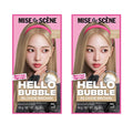 2 x Mise-en-scene New Hello Bubble Foam Hair Color (10BB Blonde Brown) 100g from Korea