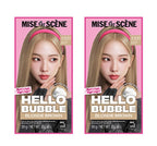 2 x Mise-en-scene New Hello Bubble Foam Hair Color (10BB Blonde Brown) 100g from Korea