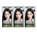 3 x Mise-en-scene New Hello Bubble Foam Hair Color (5A Dark Ash) 100g from Korea