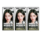 3 x Mise-en-scene New Hello Bubble Foam Hair Color (5A Dark Ash) 100g from Korea