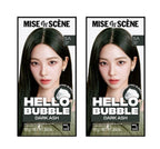 2 x Mise-en-scene New Hello Bubble Foam Hair Color (5A Dark Ash) 100g from Korea