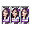 3 x Mise-en-scene New Hello Bubble Foam Hair Color (7V Peri Violet) 100g from Korea