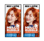 2 x Mise-en-scene New Hello Bubble Foam Hair Color (8O Sunset Orange) 100g from Korea