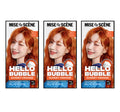 3 x Mise-en-scene New Hello Bubble Foam Hair Color (8O Sunset Orange) 100g from Korea