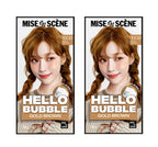 2 x Mise-en-scene New Hello Bubble Foam Hair Color (10GB Gold Brown) 100g from Korea