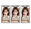 3 x Mise-en-scene New Hello Bubble Foam Hair Color (8MB Matte Brown) 100g from Korea