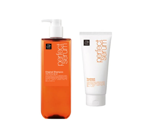 Mise-en-scene Perfect Serum Original Shampoo 680ml + Treatment 330ml from Korea by Mise-en-scene