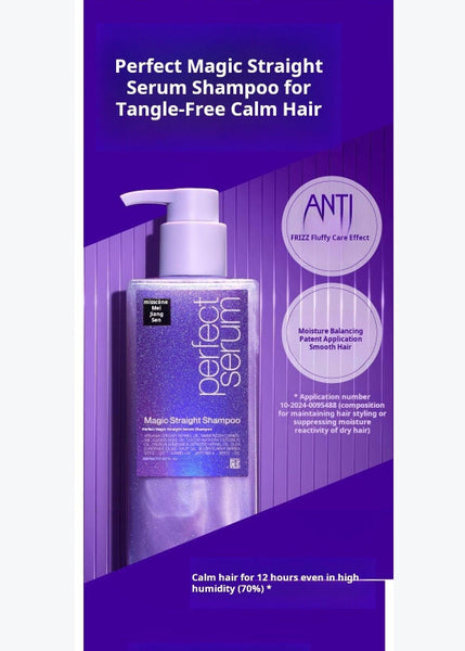 Mise-en-scene Perfect Magic Straight Serum Shampoo 530ml from Korea by Mise-en-scene