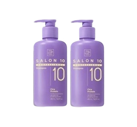 2 X Mise-en-scene Salon 10 Professional Cica Protein Shampoo 480ml from Korea