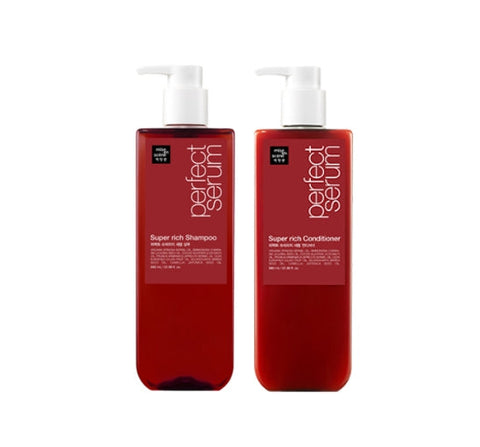 Mise-en-scene Perfect Super Rich Serum Shampoo 680ml + Conditioner 680ml from Korea by Mise-en-scene