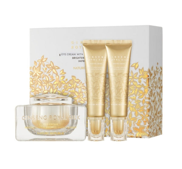 NATURE REPUBLIC Ginseng Royal Silk Eye Cream Set (3 Items) from Korea