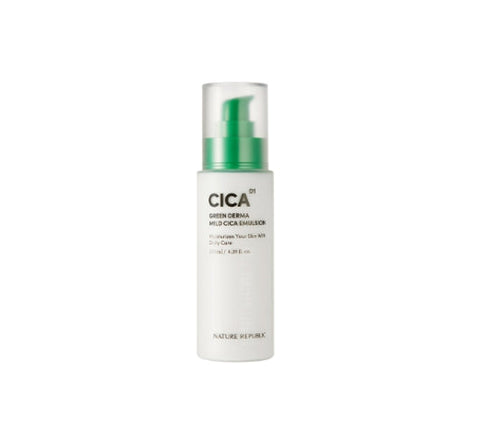 NATURE REPUBLIC Green Derma Mild Cica Emulsion (for sensitive skin) 130ml from Korea