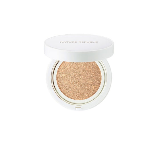 NATURE REPUBLIC Green Derma Mild Cica Cover Cushion, #1 Light Beige from Korea