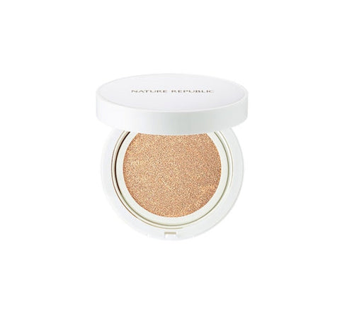 NATURE REPUBLIC Green Derma Mild Cica Cover Cushion, #1 Light Beige from Korea