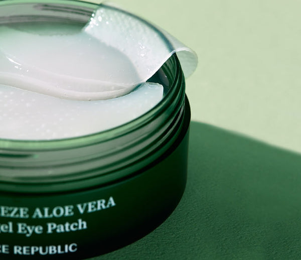 2 X NATURE REPUBLIC Real Squeeze Aloe Vera Hydrogel Eye Patch from Korea