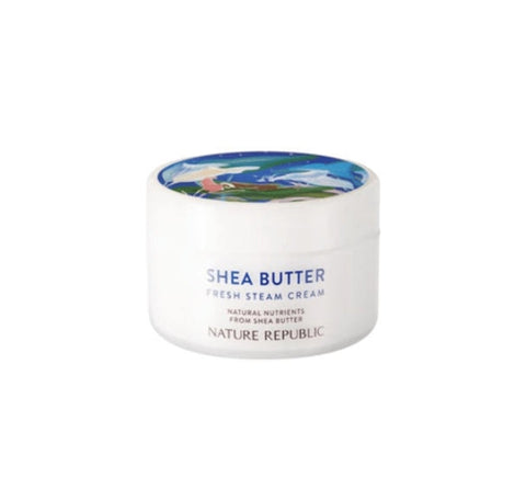 NATURE REPUBLIC Shea Butter Fresh Steam Cream for Combination Skin to Oily Skin 100ml from Korea