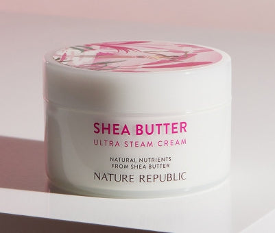 NATURE REPUBLIC Shea Butter Ultra Steam Cream for Severe Dry Skin 100ml from Korea