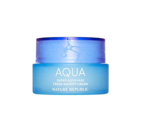 NATURE REPUBLIC Super Aqua Max Fresh Watery Cream for Oily Skin 80ml from Korea