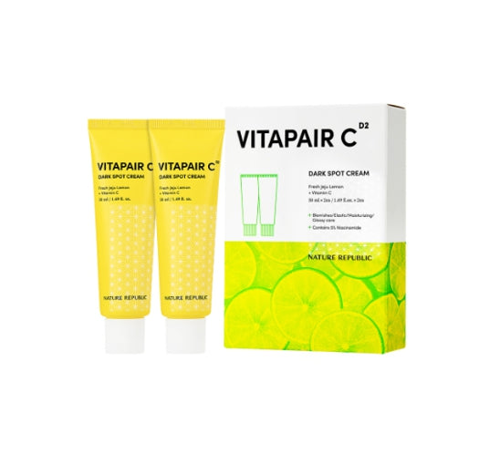 NATURE REPUBLIC Vitapair C Dark Spot Cream Duo from Korea