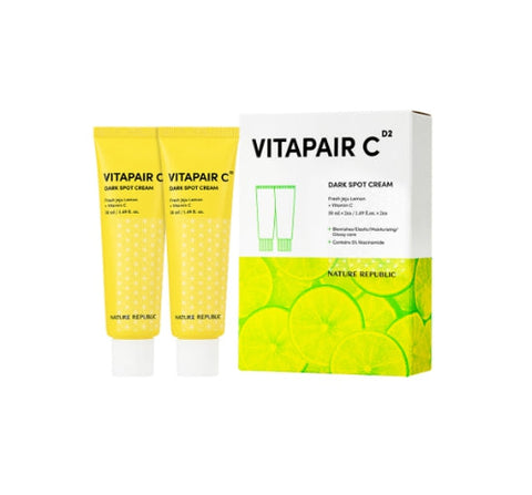 NATURE REPUBLIC Vitapair C Dark Spot Cream Duo from Korea
