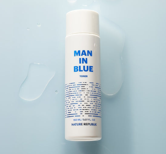 NATURE REPUBLIC Man In Blue Toner 150ml from Korea