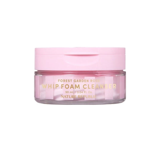 NATURE REPUBLIC Forest Garden Rose Whip Foam Cleanser 90ml from Korea