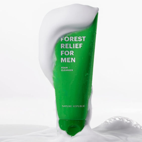NATURE REPUBLIC Forest Relief For Men Foam Cleanser 150ml from Korea