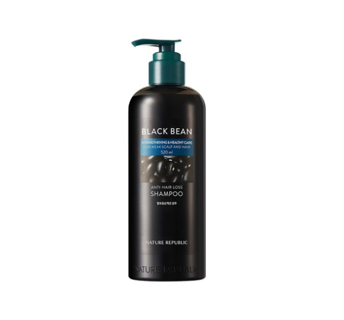 NATURE REPUBLIC Black Bean Anti Hair Loss Shampoo 520ml from Korea