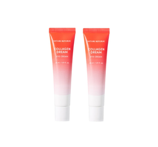 2 X NATURE REPUBLIC Collagen Dream Eye Cream 30ml from Korea