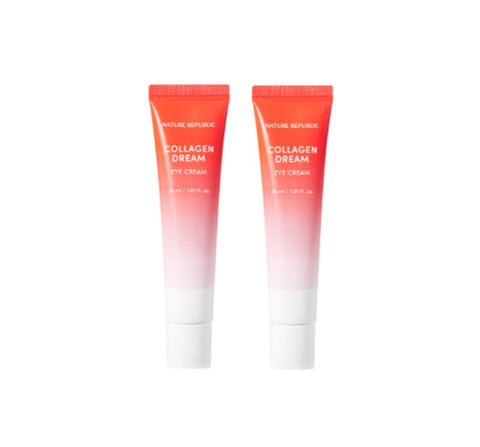 2 X NATURE REPUBLIC Collagen Dream Eye Cream 30ml from Korea