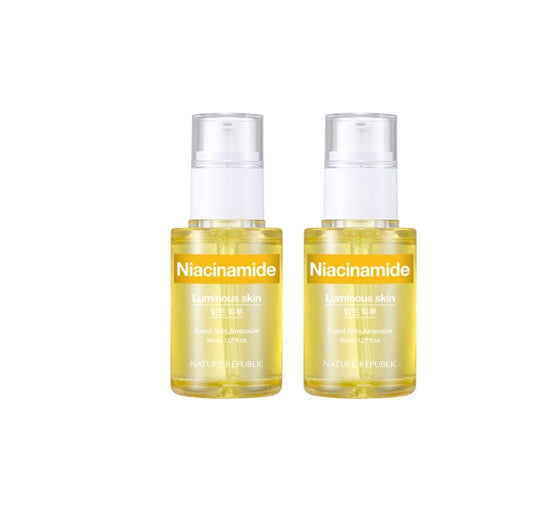 2 X NATURE REPUBLIC Good Skin Ampoule (Niacinamide) 30ml from Korea