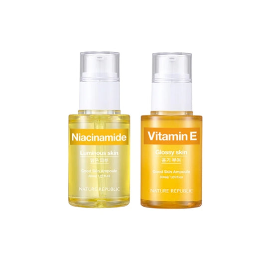 NATURE REPUBLIC Good Skin Ampoule (Niacinamide + Vitamin E) 30ml from Korea