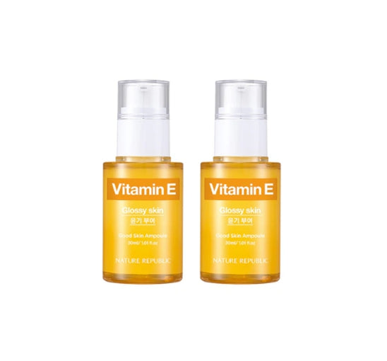 2 X NATURE REPUBLIC Good Skin Ampoule (Vitamin E) 30ml from Korea