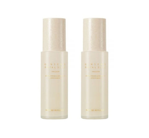 2 x NATURE REPUBLIC Ginseng Royal Silk Emulsion 120ml from Korea