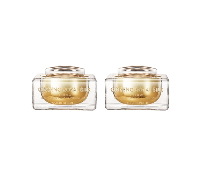 2 x NATURE REPUBLIC Ginseng Royal Silk Watery Eye Cream 25ml from Korea