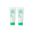 2 X NATURE REPUBLIC Green Derma Tea Tree Cica Acne Foam Cleanser (for acne-prone skin) 150ml from Korea