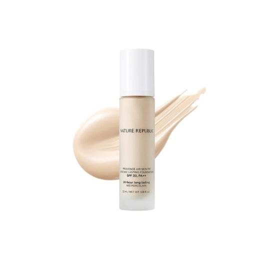 NATURE REPUBLIC Provence Air Skin Fit One Day Lasting Foundation SPF30PA++ (N13 Porcelain) 32ml  from Korea