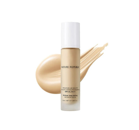 NATURE REPUBLIC Provence Air Skin Fit One Day Lasting Foundation SPF30PA++ (Y23 Warm Beige) 32ml  from Korea