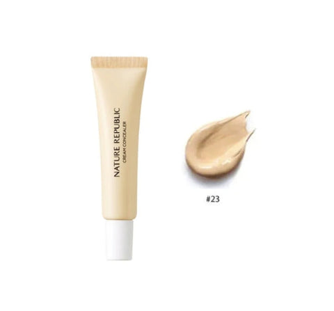 NATURE REPUBLIC Provence Cream Concealer (#23 Natural Beige) 15g from Korea