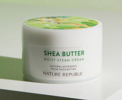 NATURE REPUBLIC Shea Butter Moist Steam Cream for Combination Skin 100ml from Korea