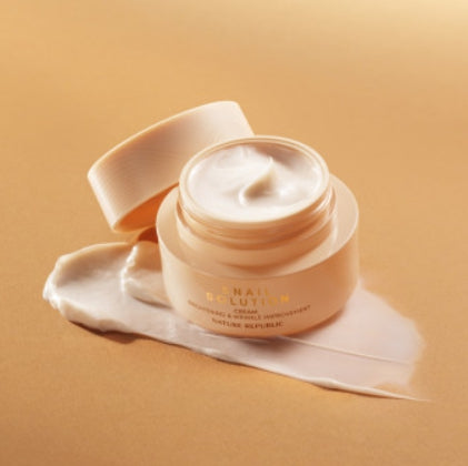 NATURE REPUBLIC Snail Solution Cream 52ml from Korea