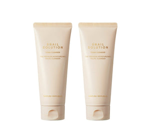 2 x NATURE REPUBLIC Snail Solution Foam Cleanser 150ml from Korea