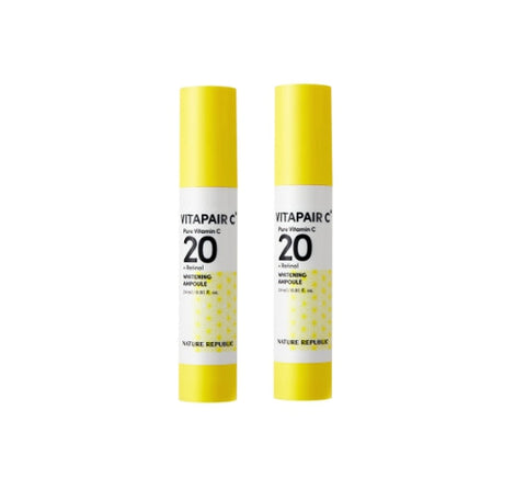 2 X NATURE REPUBLIC Vitapair C Pure Vitamin C 20 Whitening Ampoule 24ml from Korea