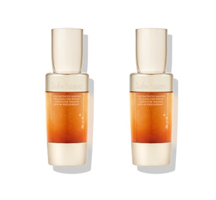 Sulwhasoo Concentrated Ginseng Rejuvenating Serum with ginseng extract for anti-aging, firming, and skin radiance