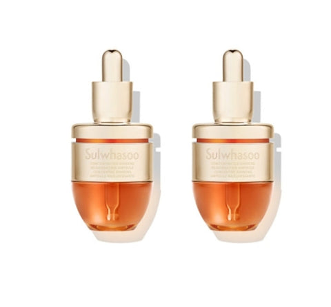 Sulwhasoo Concentrated Ginseng Rescue Ampoule with ginseng for rapid skin firming, renewal, and revitalization