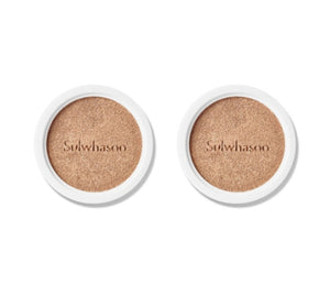 2 x New Sulwhasoo Perfecting Cushion AIRY Refill 15g, 3 Colours + Sample(1 Items) from Korea